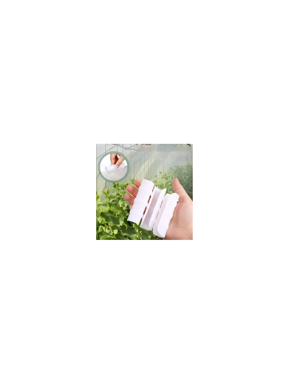 Sponka PP Ø32mm za rastlinjak (SET 35 kos)