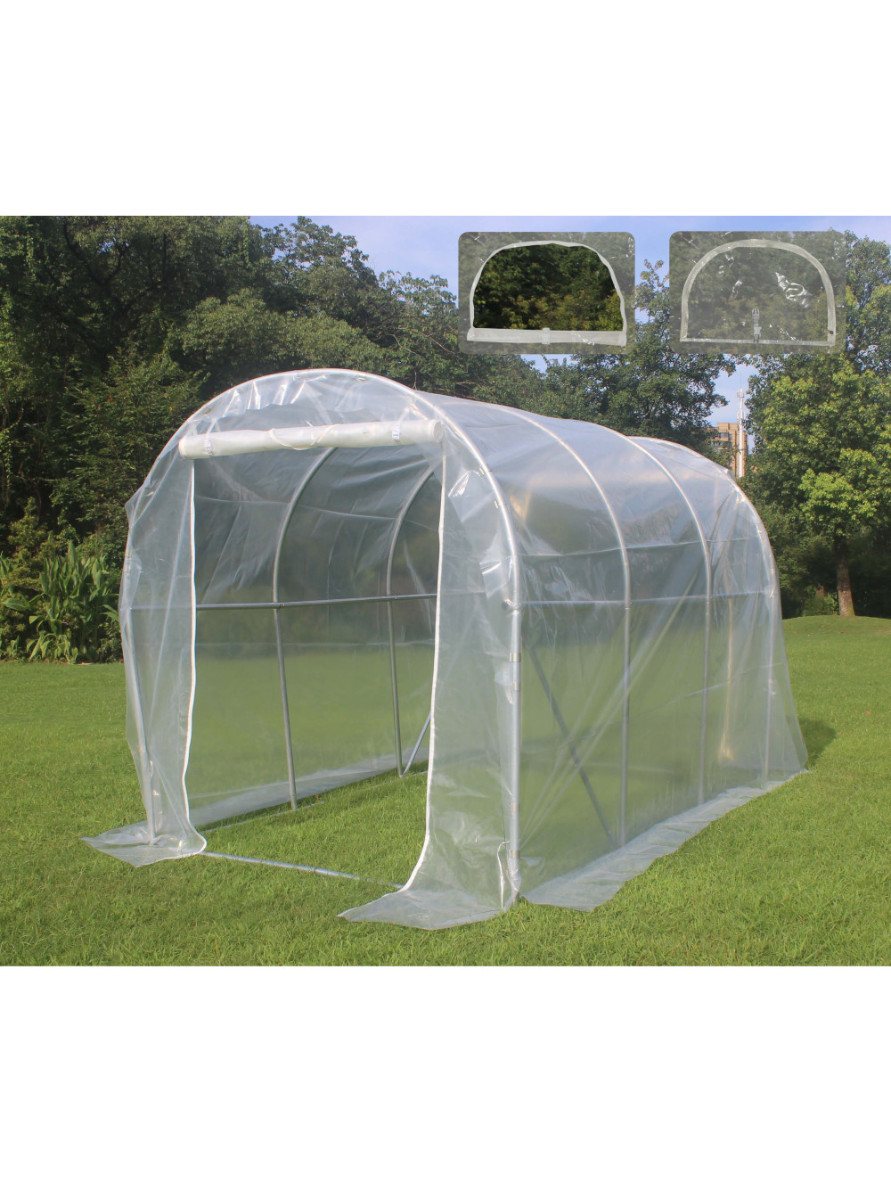 Greenline vrtni rastlinjak 2x3m (32mm cevi)