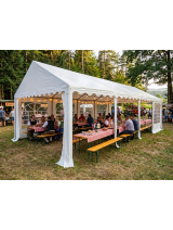 Prireditveni šotor 4x8 m Greenline | Podaljšan šotor za dogodke in sejme