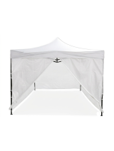 Pop-up paviljon S 4 stranicami 4x4 m