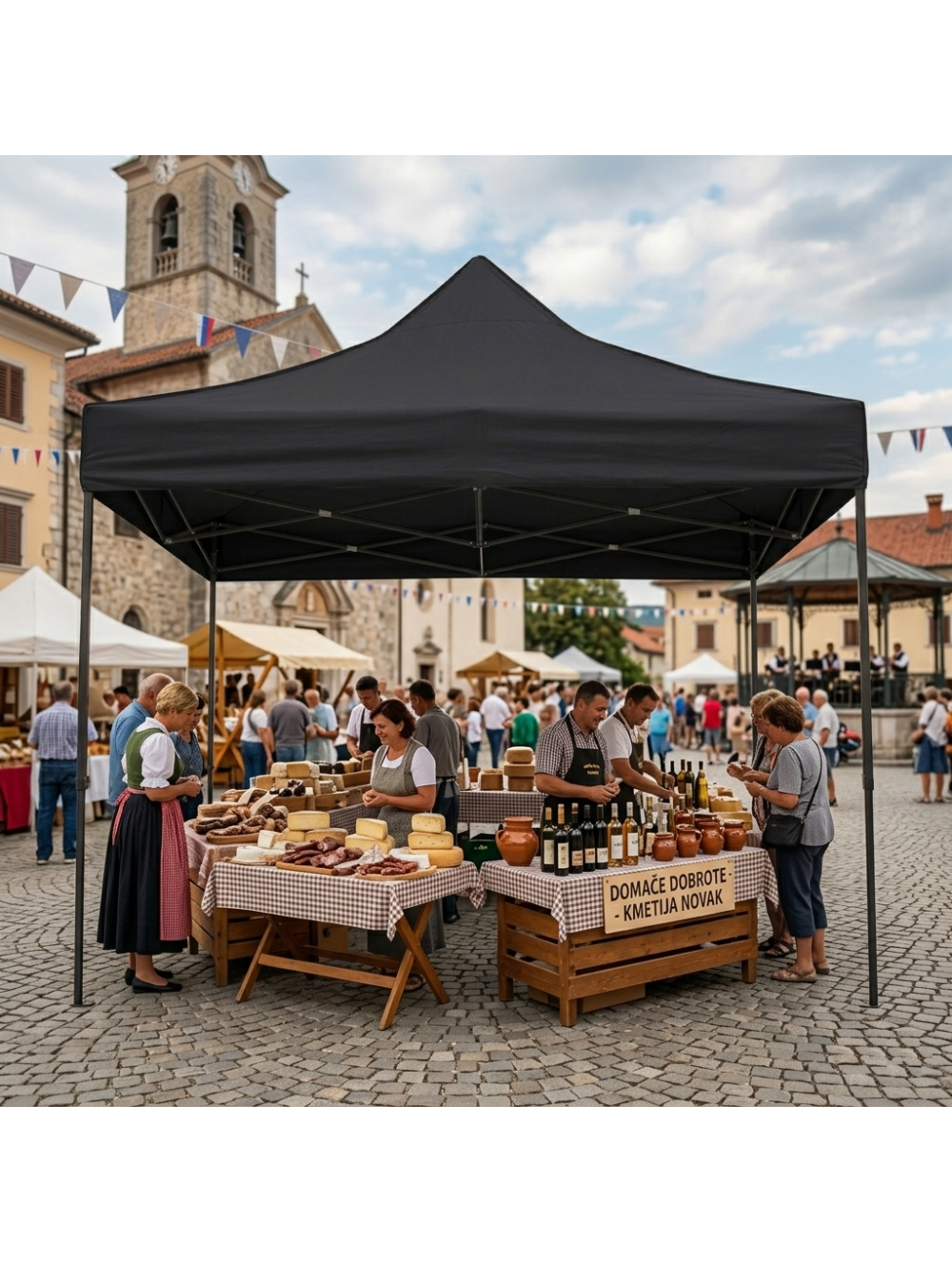 Pop-up paviljon 4x4 m