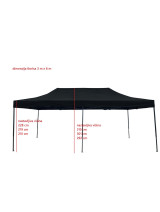 Pop-up paviljon 3x6 m