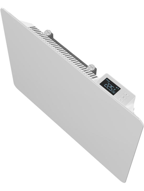 Heatit WiFi radiator 600 W, steklo | Greenline